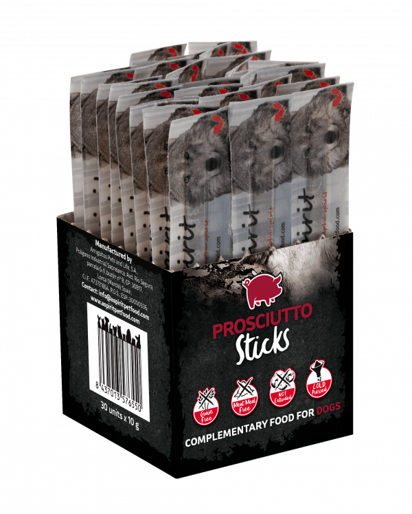 AS DOG Sticks Prosciutto (н/в ласощі з прошуто, палички 30шт) 300г (х56)