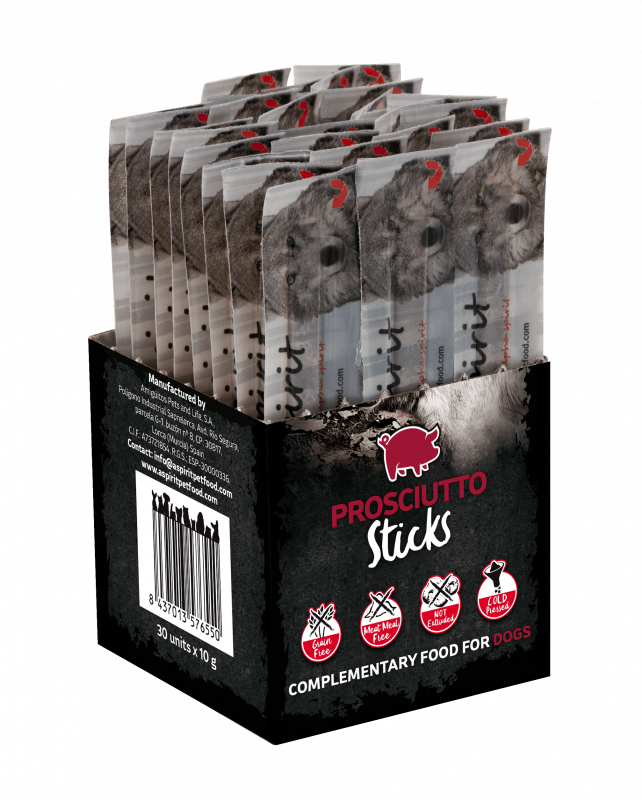 AS DOG Sticks Prosciutto (н/в ласощі з прошуто, палички 30шт) 300г (х56)