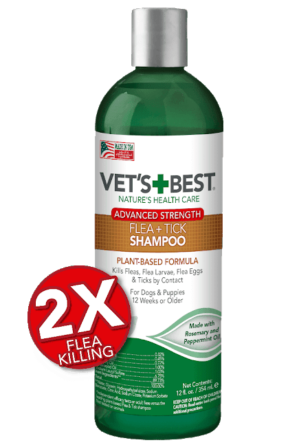 VET`S BEST Flea&Tick Shampoo 355 мл