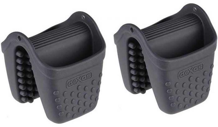 DEXAS Рукавичка-прихватка силікон Пінч МікроМітт Грей 2шт 5,7х6,4см (сірий) 6шт/пак