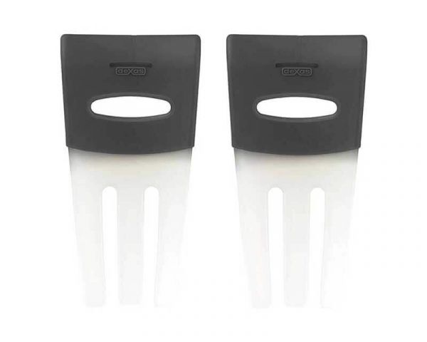 DEXAS Набір лопаток Салат Хендс для салату, пасти 2 шт 22см(білий/сірий) 6шт/пак