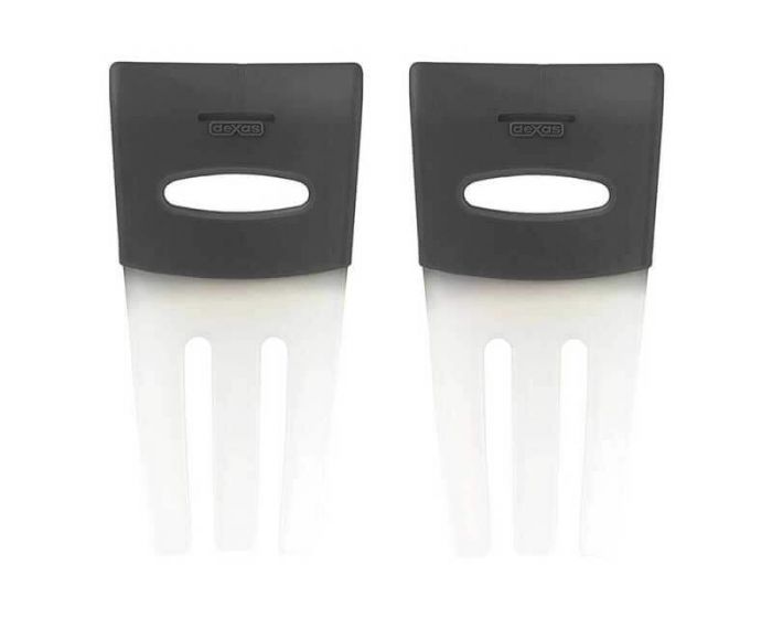 DEXAS Набір лопаток Салат Хендс для салату, пасти 2 шт 22см(білий/сірий) 6шт/пак