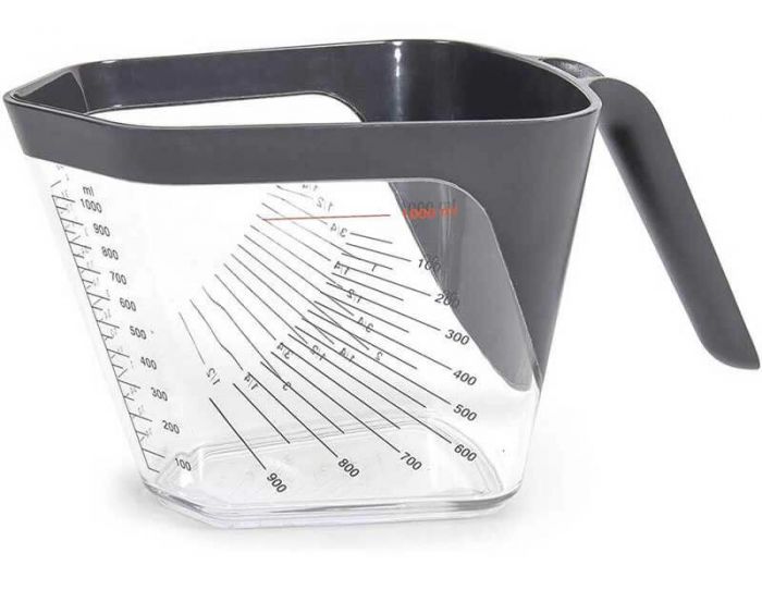 DEXAS Кувшин мірний 950мл (чорний/сірий) 6шт/пак