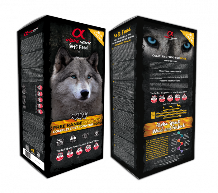 AS Semi-moist POULTRY BOX (н/в корм д/собак) ПАЛТРІ 9 кг (45х200г)