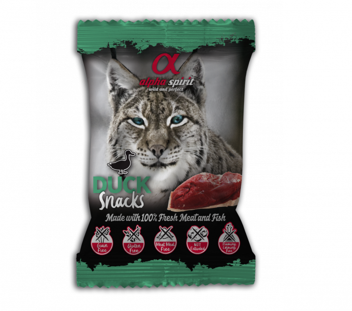 AS CAT Snacks Duck (н/в ласощі з качки, кубики) 50г (х24)