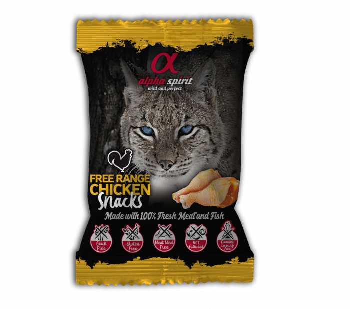 AS CAT Snacks Chicken (н/в ласощі з курятини, кубики) 50г (х24)