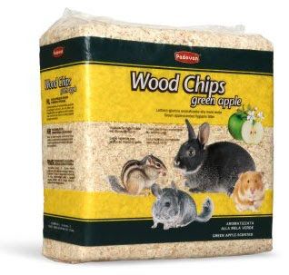 Wood chips apple 1kg/Гігієнічний наповнювач Падован Вуд чіпс еппл 14л/1кг