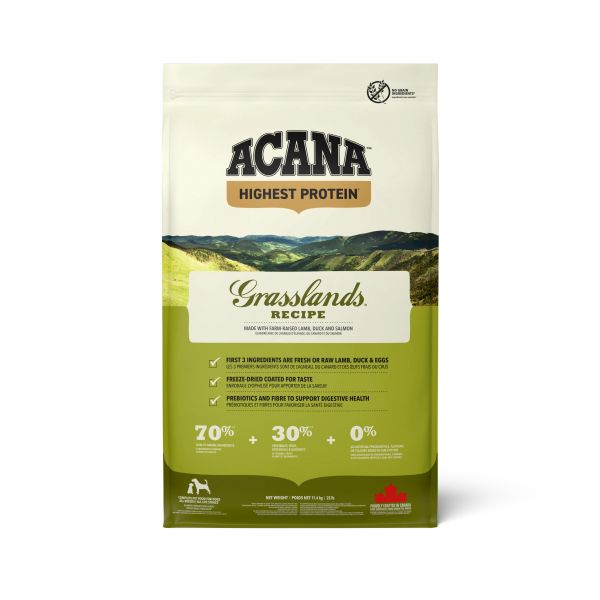 ACANA GRASSLANDS DOG RECIPE 11.4kg