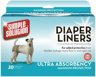 SS Disposable Diaper Liners -Heavy Flow (10P)/ Гігієнічні підкладки-підгузники для тварин по 10шт