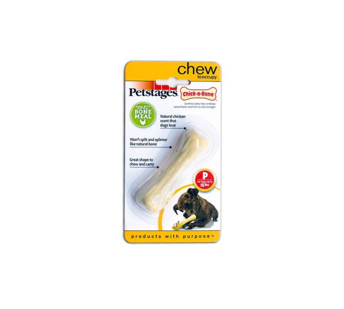 Іграшка д/собак Петстейджес Чік-А-Бон кістка міні арт. pt67339