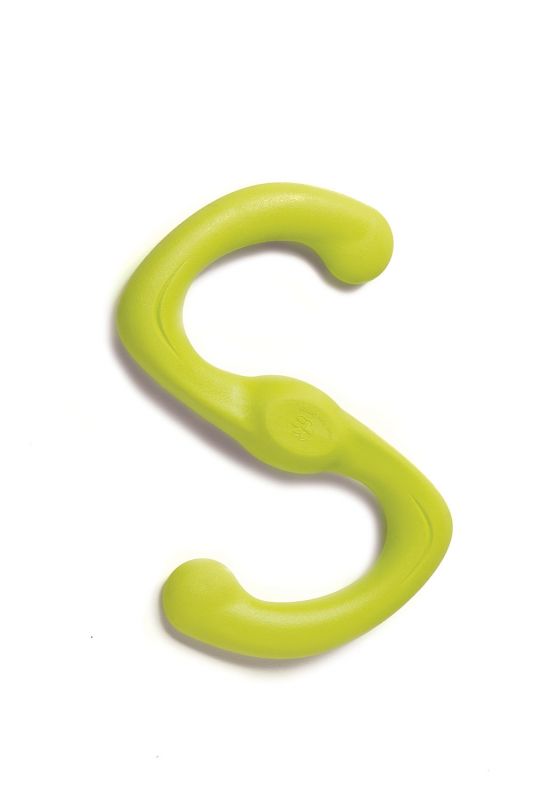 Іграшка для собак Bumi Large Green/Бумі S-подібна велика зелена 24см