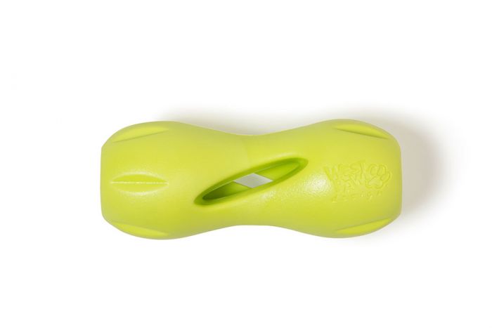 Іграшка для собак Qwizl Small Green/Квізл д/ласощів малий зелений 14см