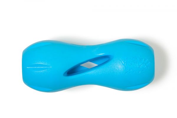 Іграшка для собак Qwizl Large Aqua/Квізл д/ласощів великий блакитний 17см