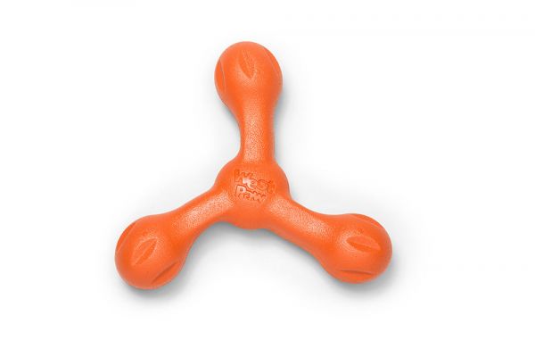 Іграшка для собак Skamp Large Melon/Скамп "Три пелюстки" вел. оранжева 22см